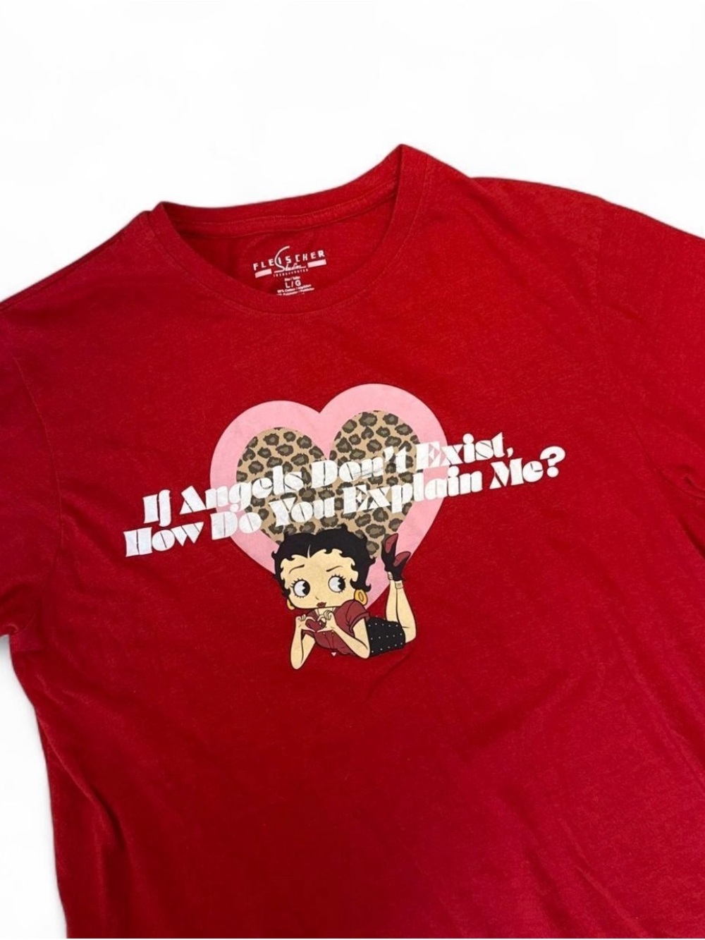 Red Betty Boop Graphic Tee